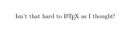LaTeX example